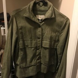 THE GREAT. Swingy army jacket
